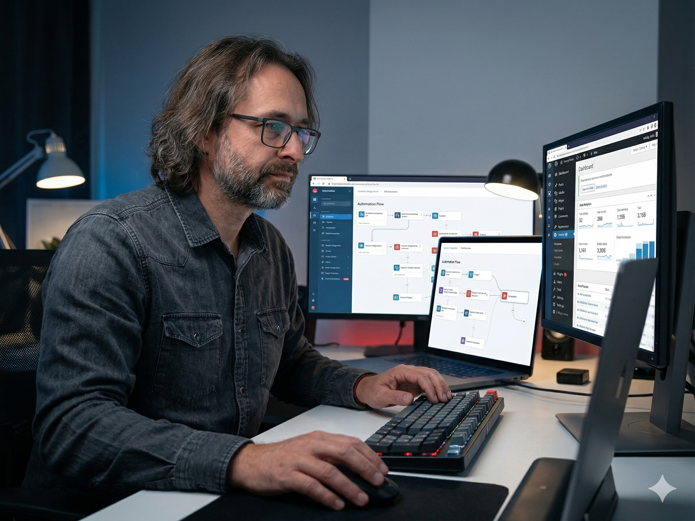 Hunor - AI, automatizálás, WordPress és technikai szemléletű megvalósítás.